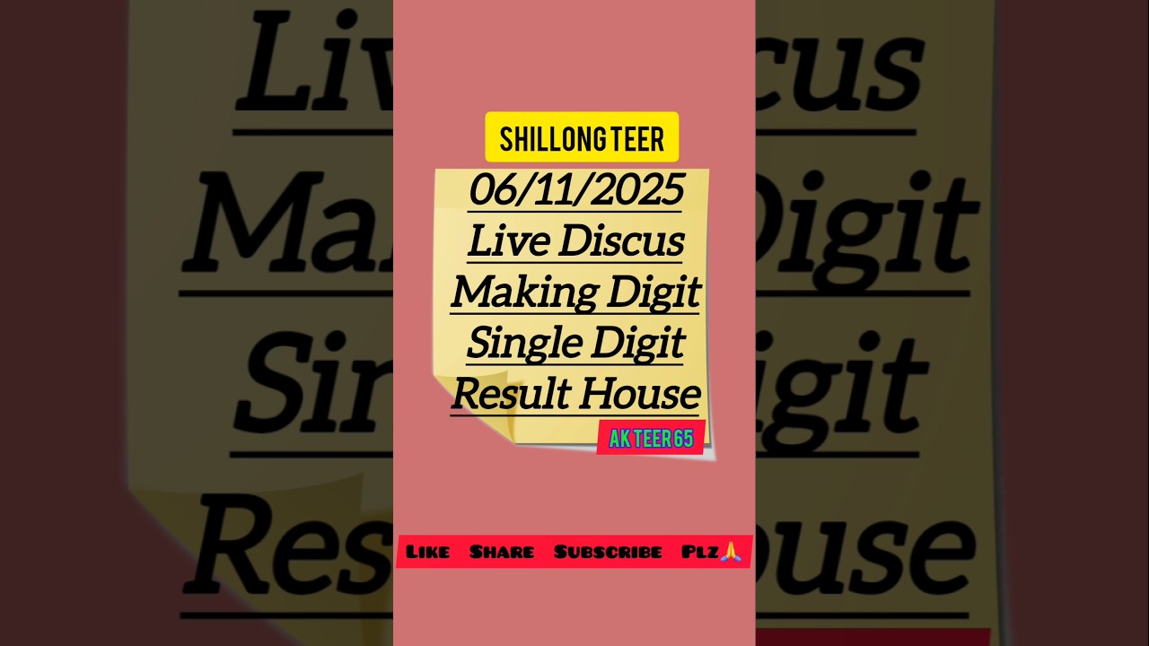 06/11/2025 Ak Teer 65 Live Discus 