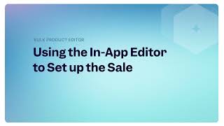 Running Sales: Editing Prices and Compare at Prices Using Bulk Product Editor for Shopify