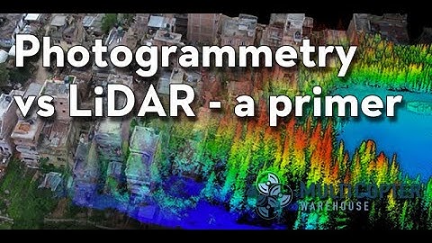 Photogrammetry vs Lidar - A primer