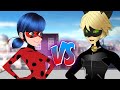 Ladybug vs Cat Noir - BATALLAS DE RAP ANIMADAS