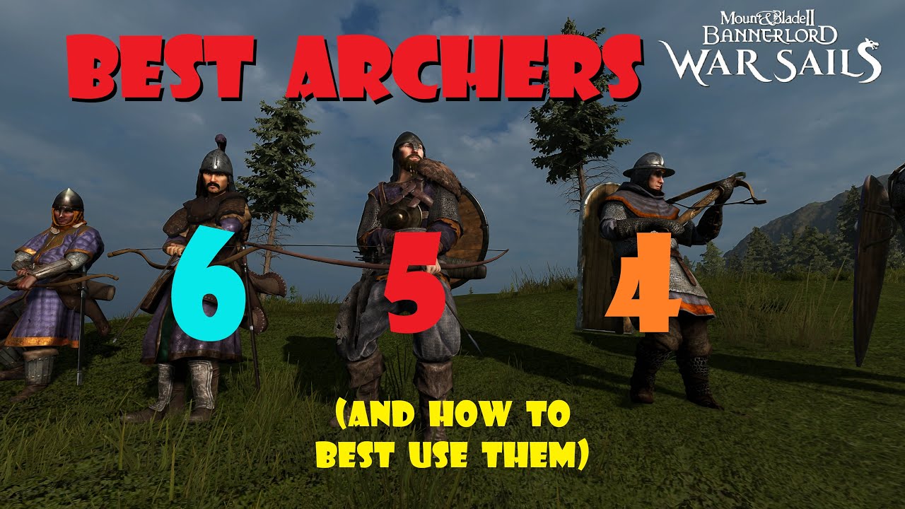 War Sails BEST Archers, UPDATED: We rank the top 10 archers/XBow and demonstrate their best use.
