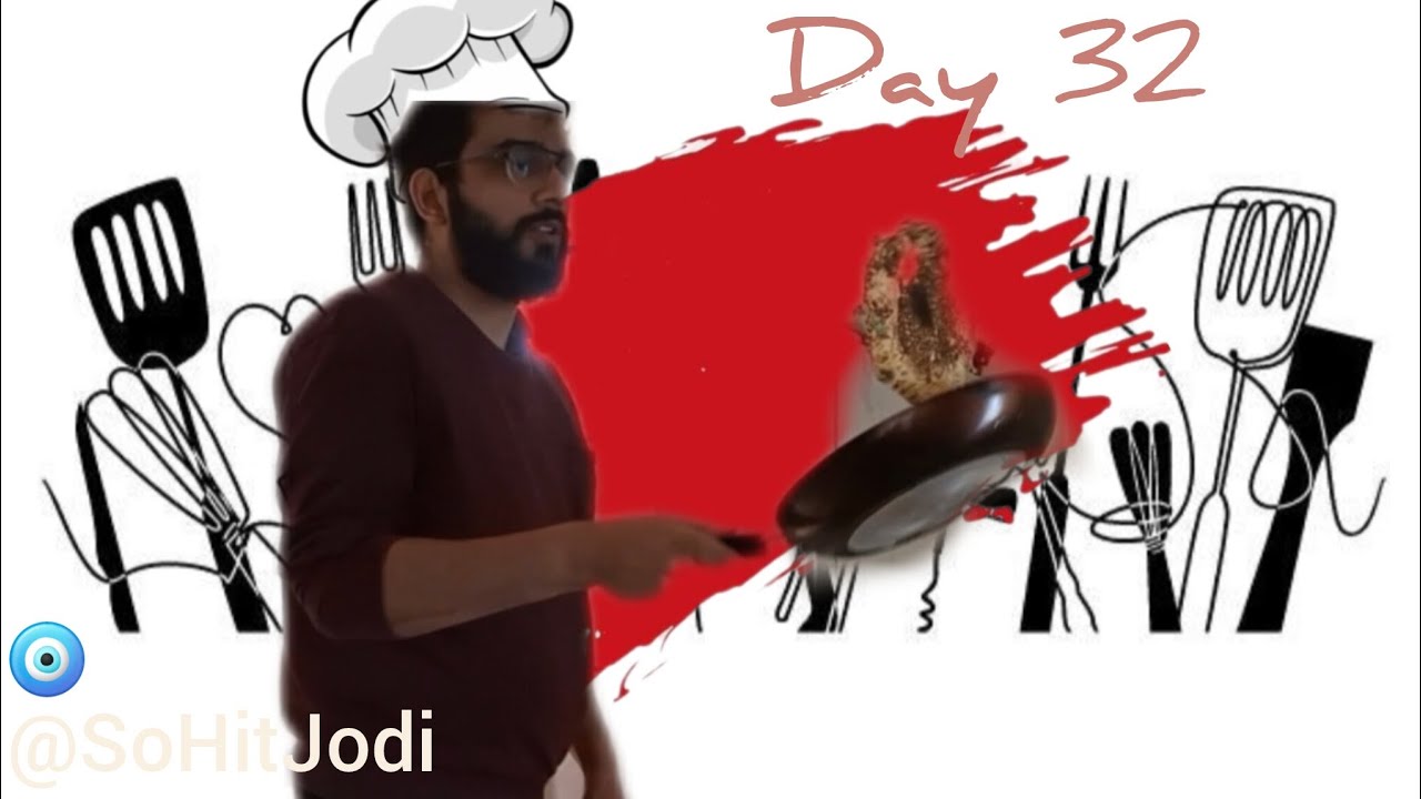 Day 32: Uttapam made with 50% ingredients, 50% confusion, & 100% entertainment 😂| 