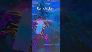 Run chicken .why chicken Just stand there ￼
