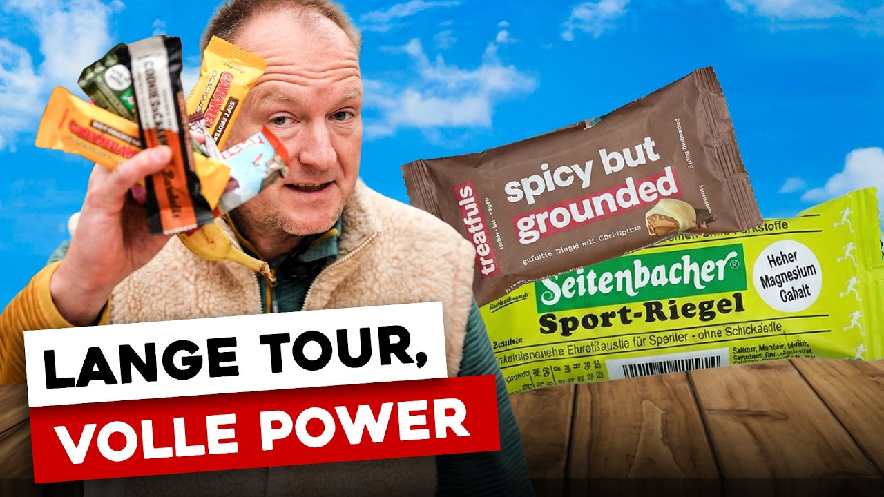 Energieriegel für Ausdauersport: Diese Typen retten deine langen Radtouren