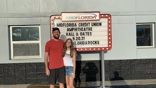 We Went to the Hall & Oates Concert Featuring Squeeze | Tour of MIDFLORIDA Credit Union Amphitheatre