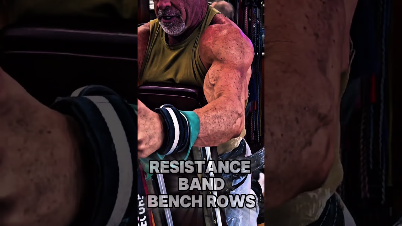 ASMR Resistance band workout #asmr #workout #motivation #muscle