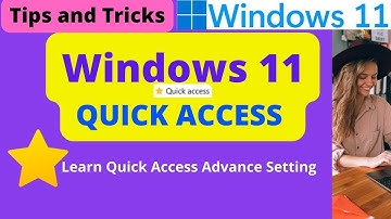 Windows 11 Quick Access How to Use and Customize it to use essential folders Windows 11