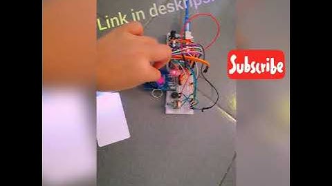 Arduino + RFID + LCD TANPA I2C