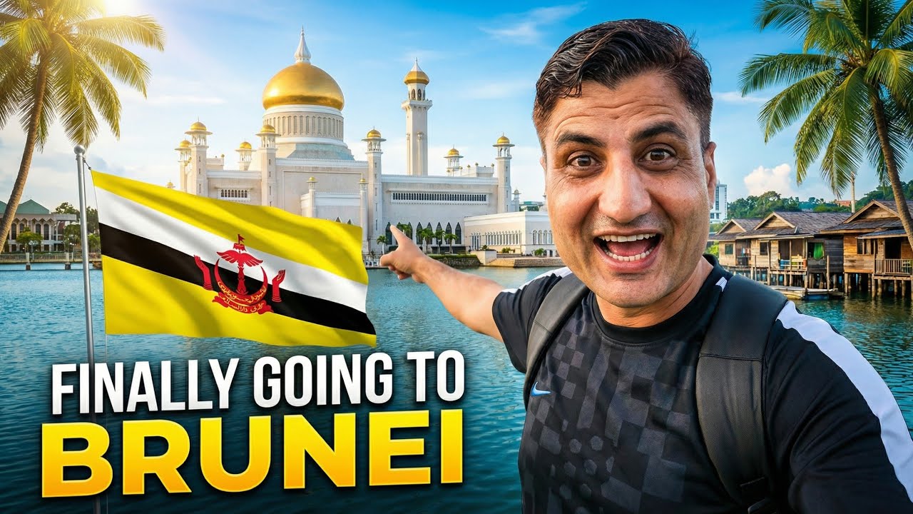 FINALLY I AM GOING TO BRUNEI DARUSSALAM 🇧🇳 FULLY ISLAMIC COUNTRY!