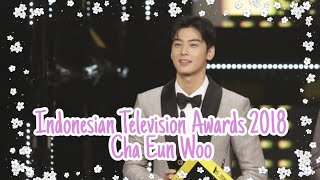 CHA EUN WOO THE MOST HANDSOME GUY WHEN ATTENDING INDONESIAN TELEVISION AWARDS 2018 IN JAKARTA (RCTI)