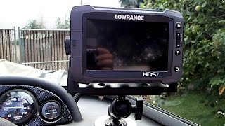 Lowrance Point 1 GPS Antenna/Compass Install in Lund Rebel XL