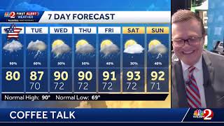 Coffee Talk with Eric Burris - Watching the flood threat
