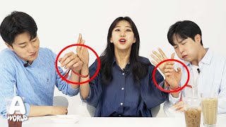 Boys vs Girls Tied Their Hands For 1 Hour!