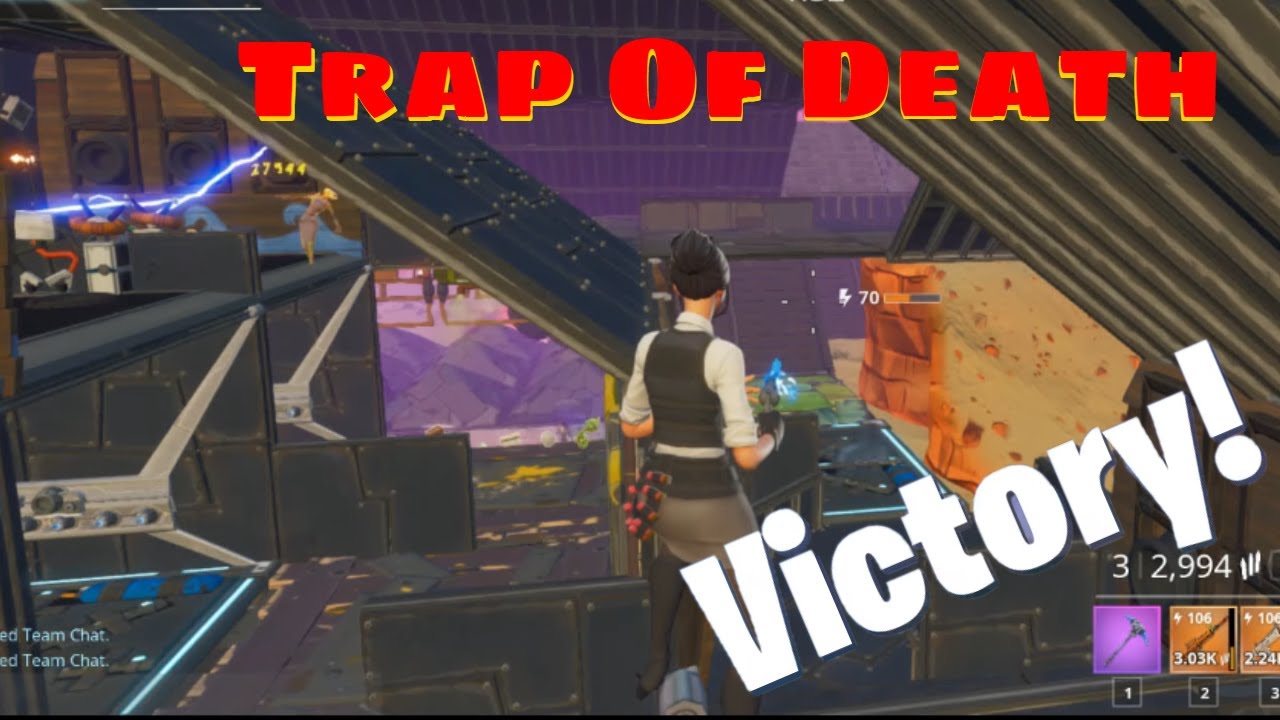 Fortnite Canny Valley SSD 8 PVE STW Storm Shield Defense AFK Solo Build Gameplay Trap Of Death