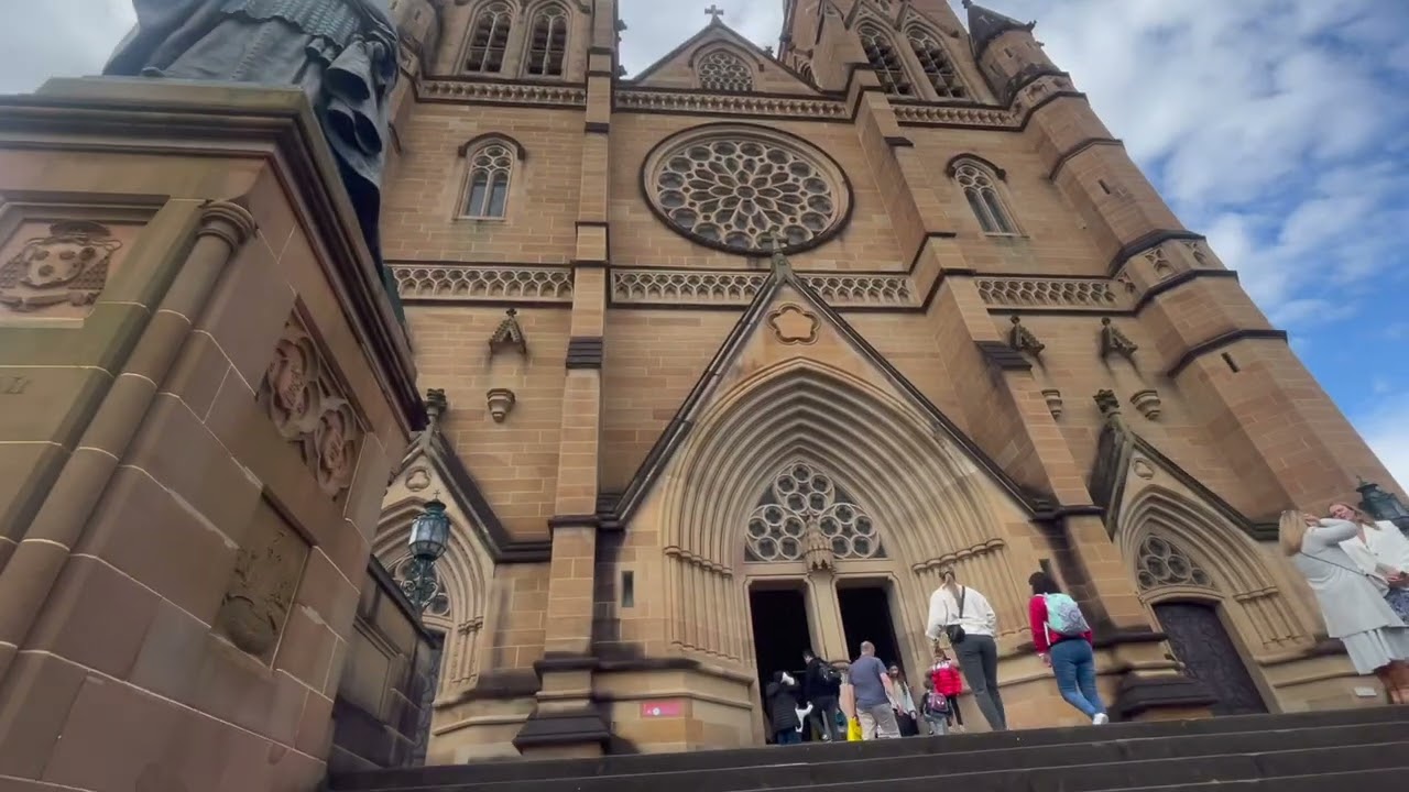 WALKING TOUR FROM THE LIBRARY TO ST. MARY'S CATHEDRAL