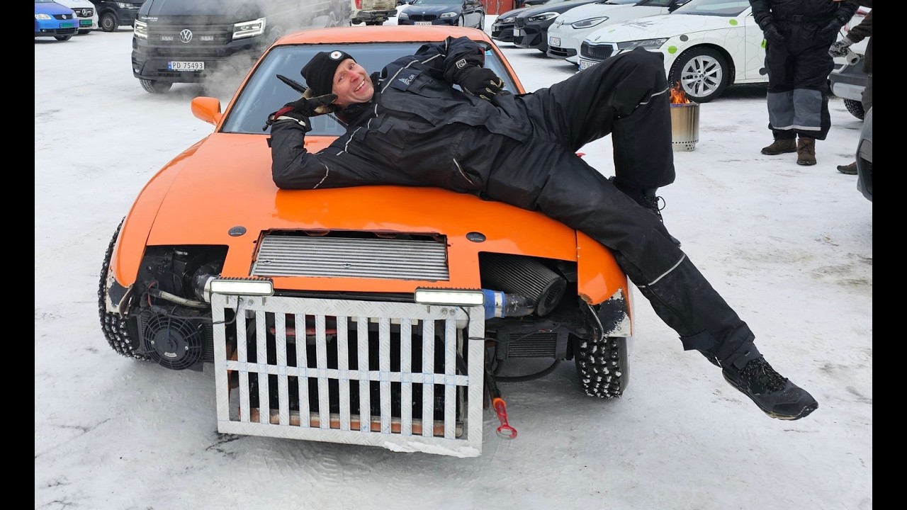 Isbanekjøring på Neslandsvatn  ble en suksess!