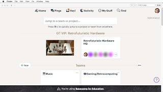 Basecamp for Vertically Integrated Project Team Management, Part 1 (Retrofuturistic Hardware)