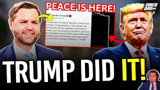 Oil Prices CRASH as Trump ANNOUNCES Peace Deal REACHED with Iran in Major Middle East VICTORY!!