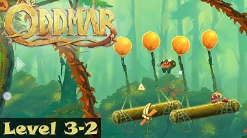 Oddmar, Level 3-2, Walkthrough, Gameplay, Geen Commentaar, Android