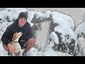 Hiking Through the Snow to Ed's Trail Arch