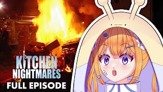 Gordon Ramsay BURNS Restaurant's Interior?! | Vtuber reacts to Kitchen Nightmares Full Episode