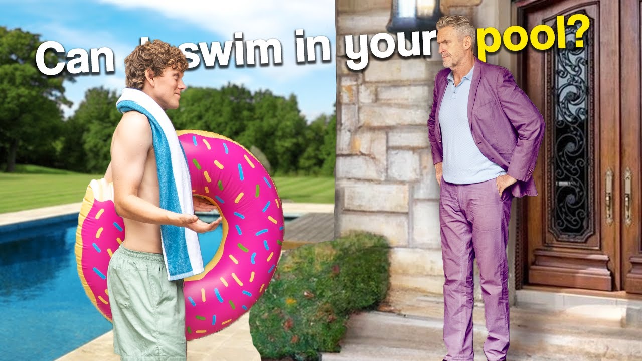 Я спросил миллионеров, могу ли я воспользоваться их бассейнами