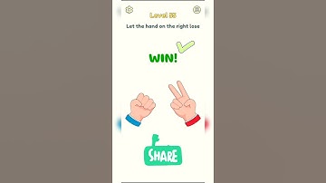 DOP 2 Gameplay Level 55 Let The Hand on The Right Lose Shorts Delete One Part Solution and Answer