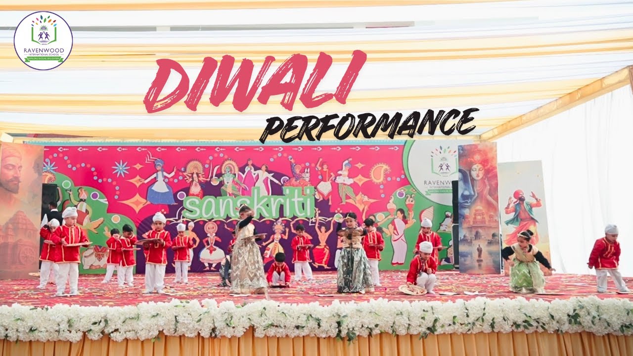 Diwali Celebration Dance – Festival of Lights Performance | Ravenwood Annual Function 2025-26