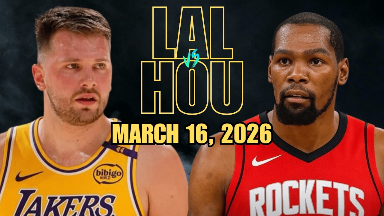 Los Angeles Lakers vs Houston Rockets Full Game Highlights – March 16 ...