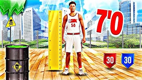 THE MOST TOXIC POST SCORER BUILD IN NBA2K22! BEST POST SCORER BUILD 2k22!