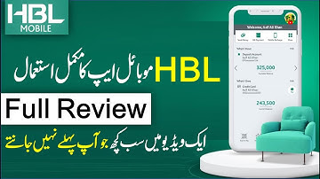 HBL Mobile App Full Review I HBL Mobile Application Complete Use