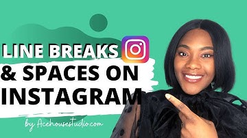Line Breaks on Instagram Caption Bio Hack 2020 | Acehouse Studio