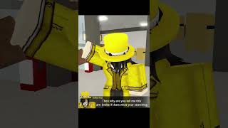 Yellow Hat Is Being Recruited 💀 | JJS Discord server #jujutsushenanigans #roblox