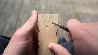 Woodcarving Cuts For Beginners- Easy Lesson on the 5 Main Cuts to Learn as a Beginner