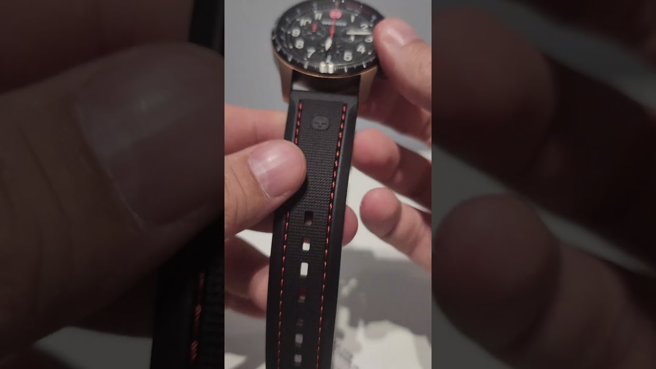 Wenger Terragraph Chrono 01.0543.113 | Relógio Masculino Suíço 100m