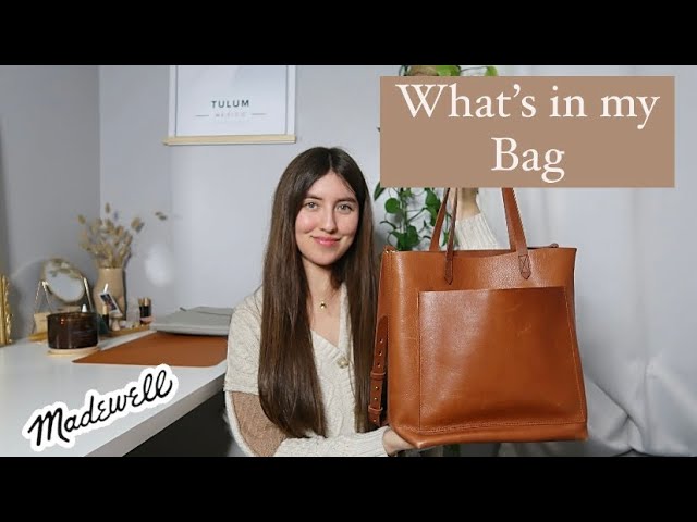 Madewell The Medium Transport Tote: Woven Leather Edition