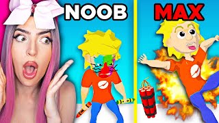 Noob vs MAX LEVEL in Crazy PRANK MASTER 3D! screenshot 3