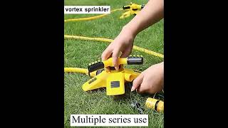 Automatic rotation 360 watering automatic plastic garden irrigation sprinkler equipment | Tech Guru