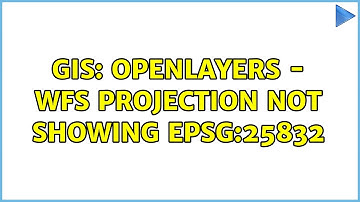 GIS: OpenLayers - WFS Projection not showing EPSG:25832 (2 Solutions!!)