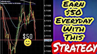 EARN $50 EVERYDAY with this simple FOREX TRADING STRATEGY | Small Account Strategy