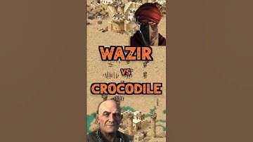 Wazir vs Crocodile | Stronghold Crusader: DE #strongholdcrusader #gameplay #rts #fireflystudios