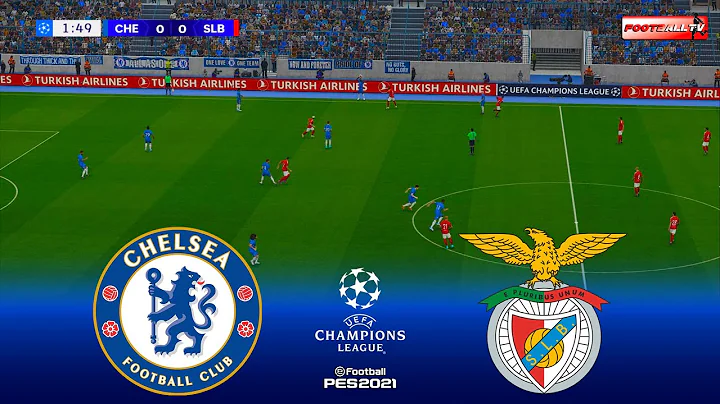 🔴Chelsea vs Benfica - UEFA Champions League 25/26 Match | Pes 21 Gameplay