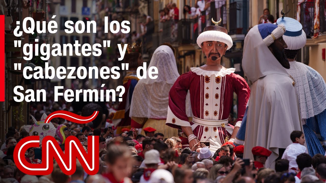 Conociendo la historia de los gigantes y cabezones de San Fermín