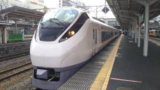 JR東日本 E657系 K13編成 10両編成  特急 ひたち13号 原ノ町 行  常磐線 水戸駅 4番線を発車