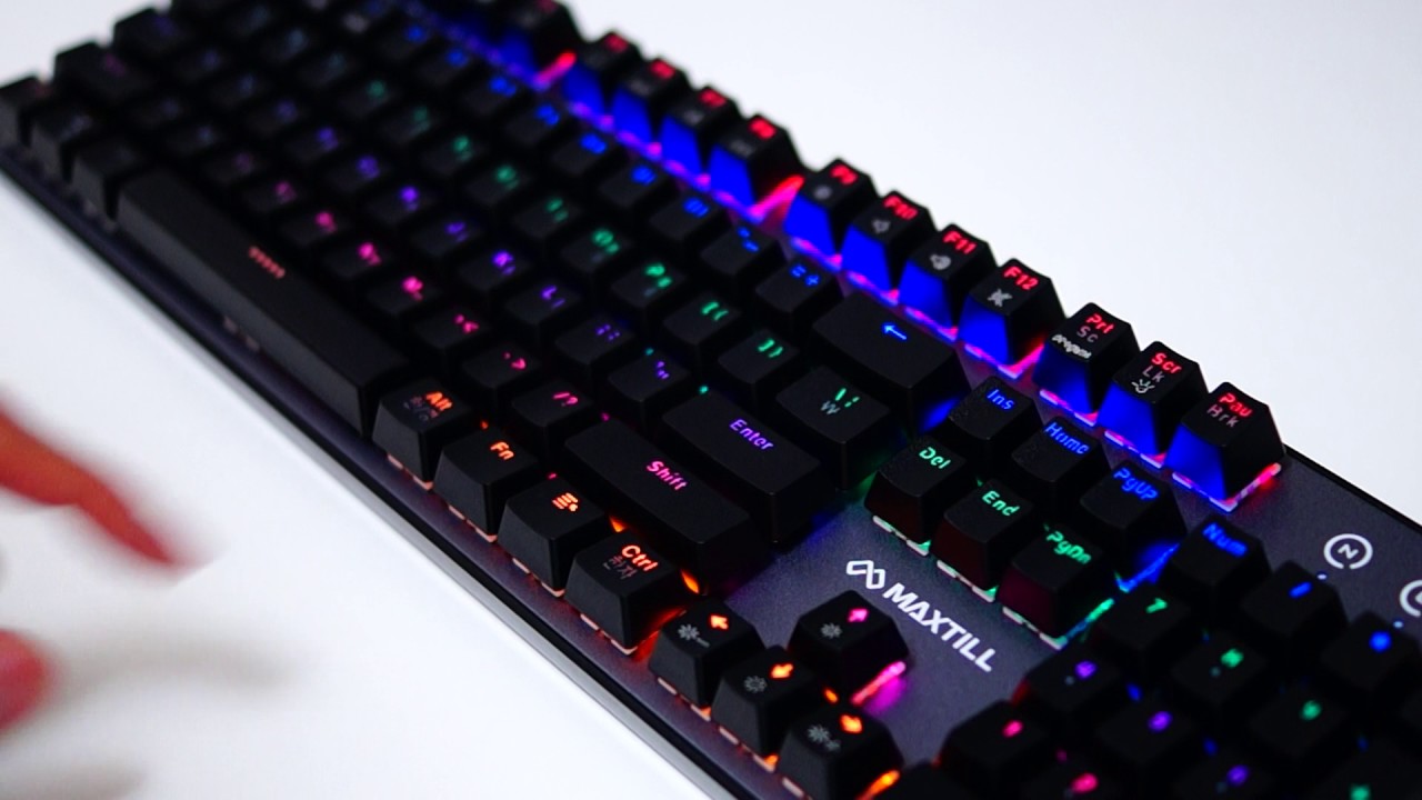 MAXTILL TRON G610K FALCON - YouTube