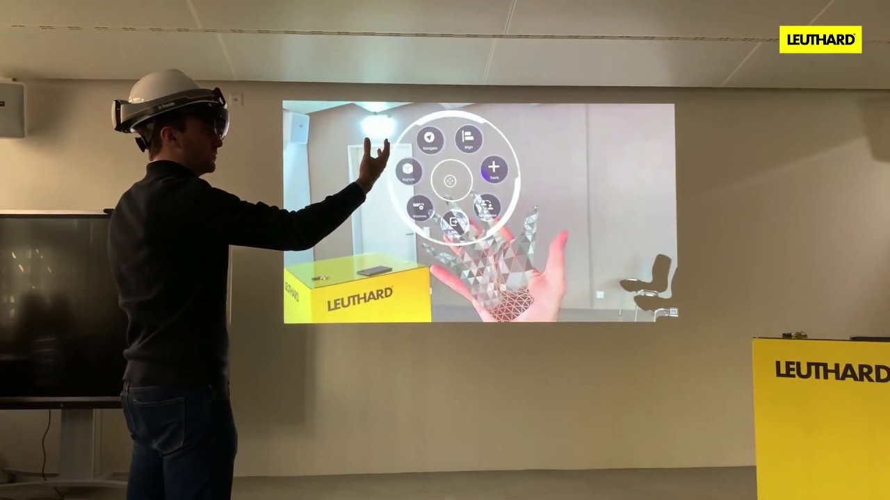 HoloLens2@Leuthard Bürolandschaft BIM2FM