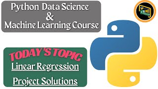Linear Logistic 𝑳𝒊𝒏𝒆𝒂𝒓 𝑹𝒆𝒈𝒓𝒆𝒔𝒔𝒊𝒐𝒏 𝑷𝒓𝒐𝒋𝒆𝒄𝒕 𝑺𝒐𝒍𝒖𝒕𝒊𝒐𝒏𝒔 Set with Python |