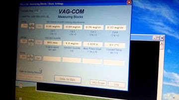 TDI ALH engine studder at idle - VAGCOM Group 013