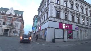Driving Through Kolín, Czech Republic