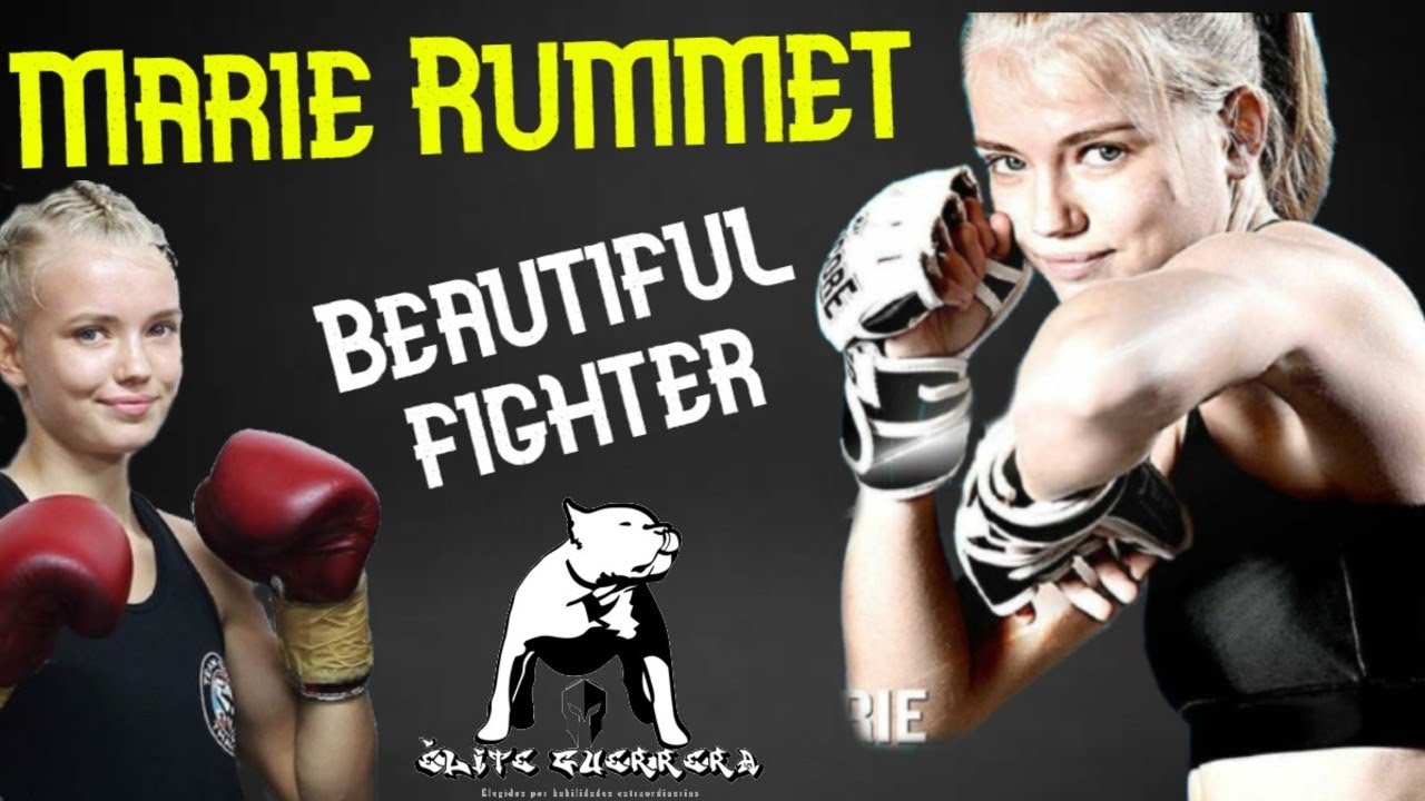 Beautiful and deadly muay thai fighter, 21 years old Marie Rummet